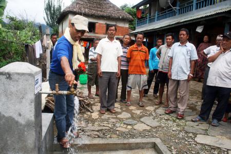 agua potable nepal