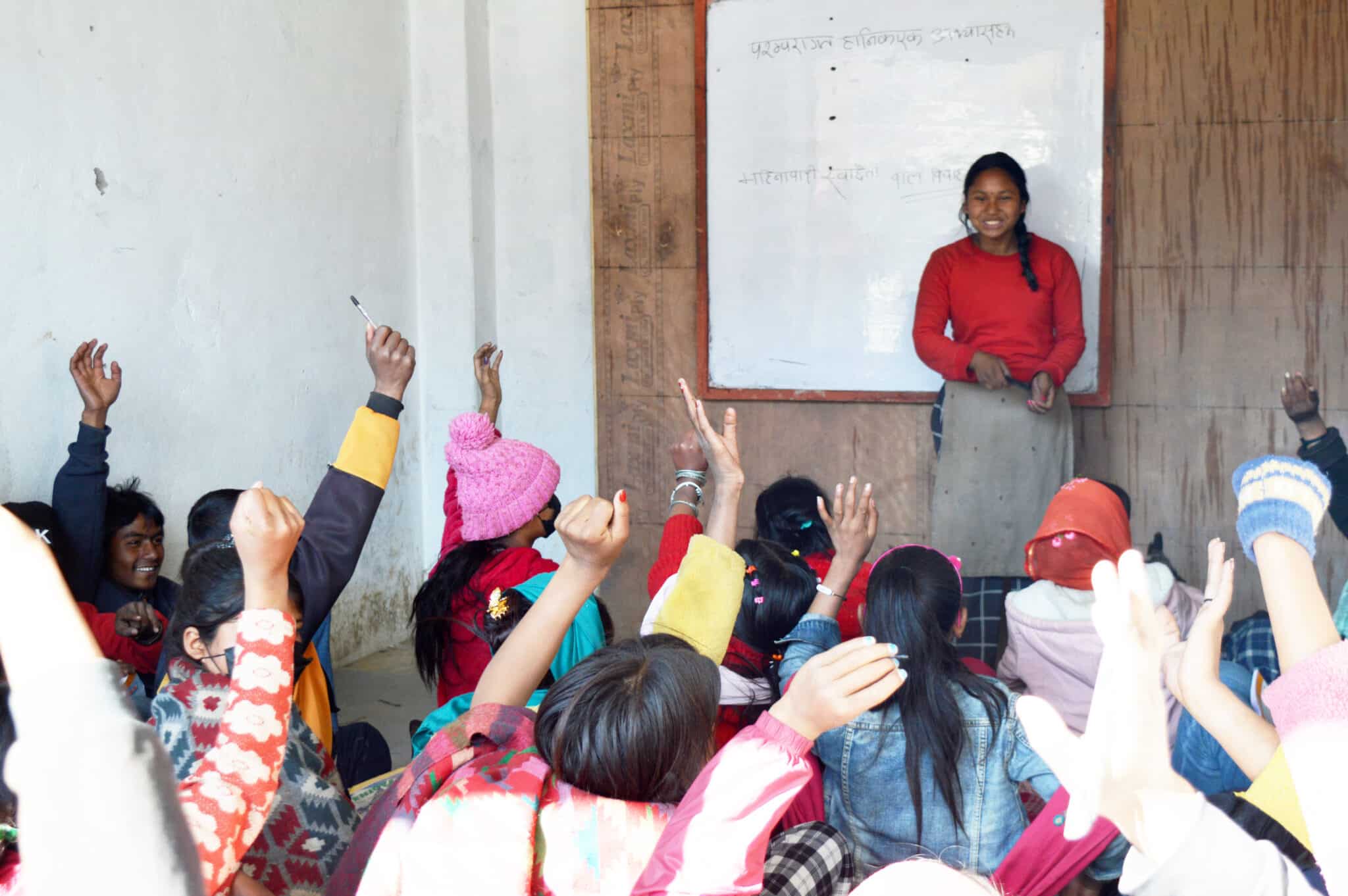 Young women in Nepal are becoming champions of change, advocating for girls' rights and fighting against harmful traditional practices and child marriage. Together, we will beat the clock.
14-year-old Attima aspires to become a lawyer, and says Plan International has inspired her to pursue this dream. "After I become a lawyer, I want to work in the field of children's rights," she says. She is currently the president of her Champion of Change network, where she inspires and leads other young changemakers.
"I have taught over 200 young people how to prevent child marriage and focus on their education, and I can now successfully mediate and resolve minor domestic disputes," Attima says. "Now I am in charge of the adolescent girls' programmes in my school. It makes me happy when my friends and teachers praise me and say I've done a great job.